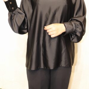 شومیز مجلسی مشکی زنانه